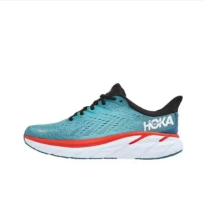 Hoka One Clifton 8 Real Teal Aquarelle