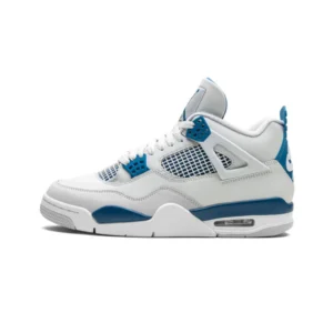 Air Jordan 4 Retro Military Blue Off White